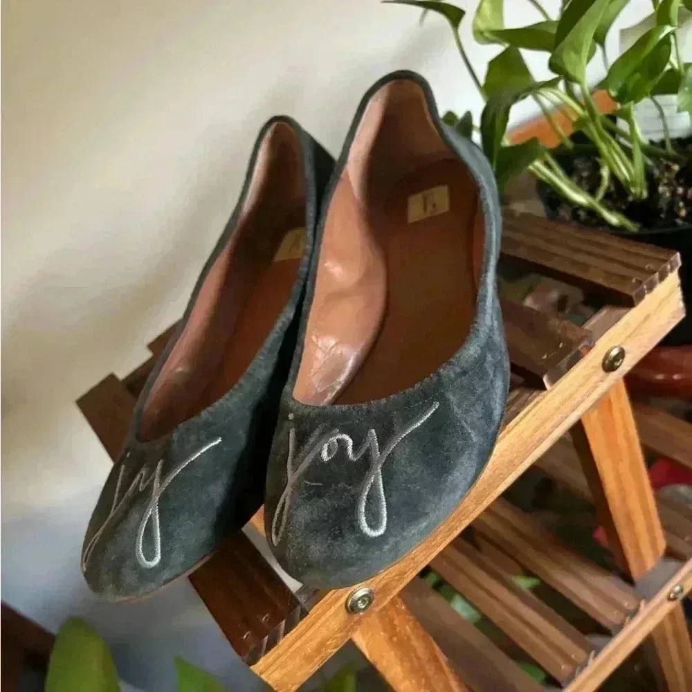 Ellen Degeneres Joy Suede Flats